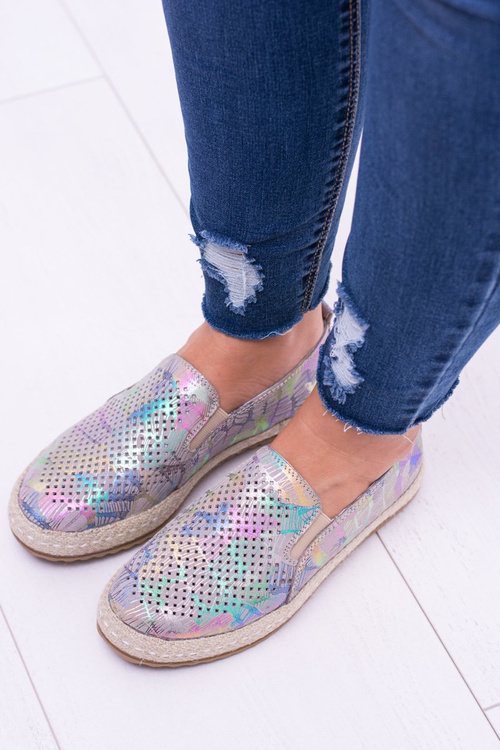 Dámské Kožené Tenisky Nazouvací Ingrid