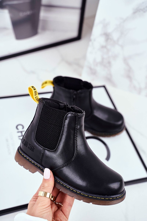 Detské topánky Big Star Black GG374080