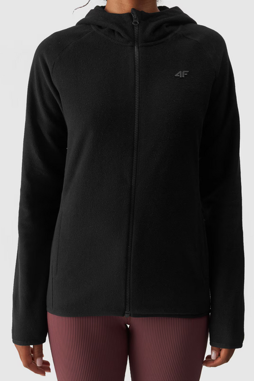 Polar S Kapucňou Regular Dámsky 4F Čierny 4FWMM00TFLEF291-20S