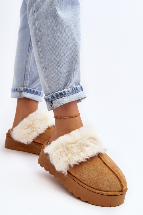 Dámské sněhule na platformě Camel Phiniopis