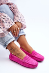 Dámske ružové lenvie Moccasins