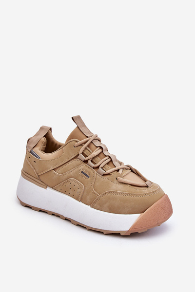 Dámske športové topánky na platforme Beige Dakari