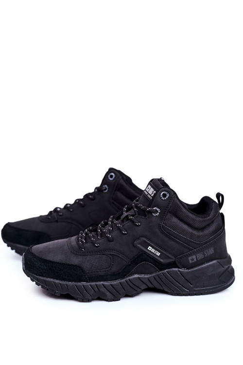 Pánske trekkingové topánky Big Star Outdoor Black GG174409
