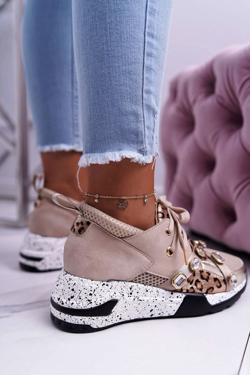 Dámská Sportovní Obuv Lu Boo Béžové Frency