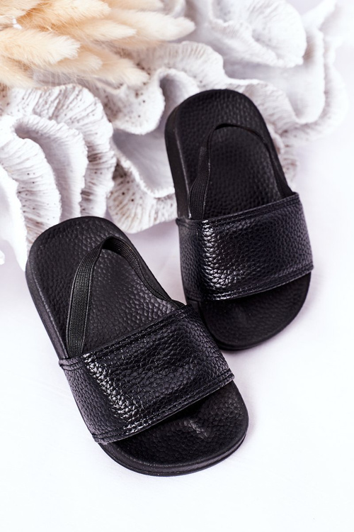 Dětské Gumové Nazouváky Černé Swimmer