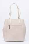 Women Beige Bag Shopper Monnari Sack