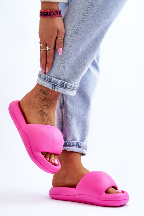 Ľahká pena dámske papuče na platforme Fuchsja Milton