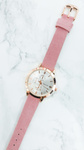 Dámské Hodinky Ernest Darsi Růžový Semiš