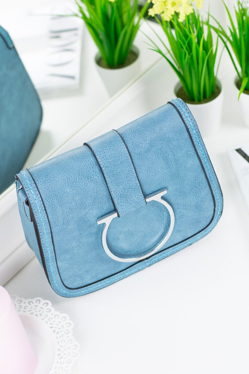 modrá stylová kabelka