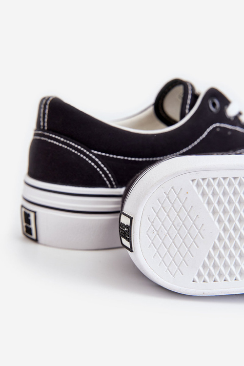 Dámske tenisky na platforme Big Star LL274230 Black