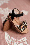 Dětské Sandály pro Dívky leopardí Mimi