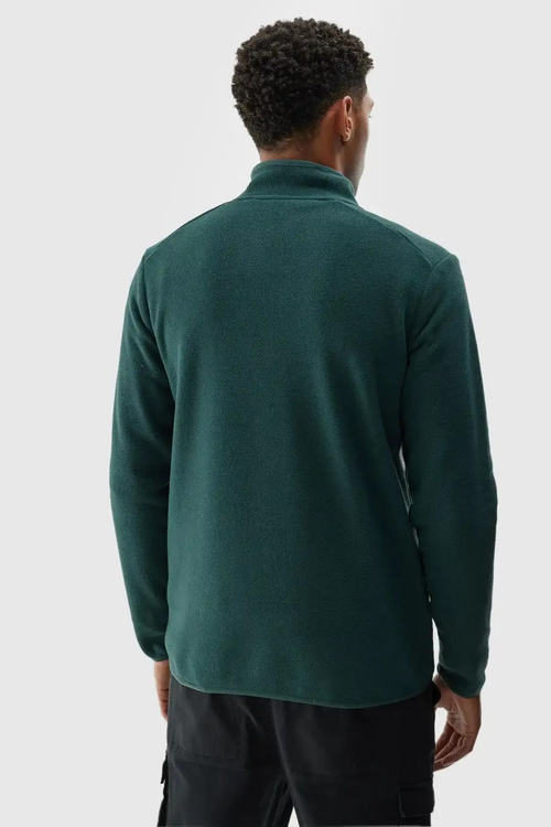 Pánsky Polar S Kapucňou Regular 4F Čierny 4FWMM00TFLEM290-20S