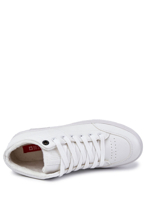 Pánske klasické kožené tenisky Big Star KK174347 biela