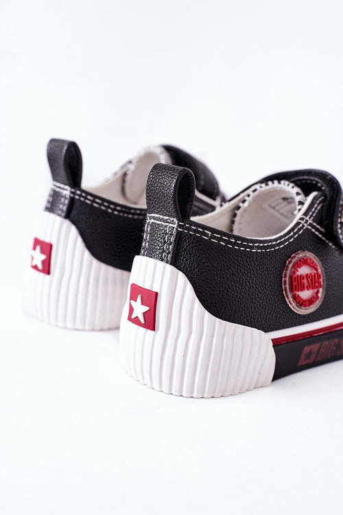 Detské kožené tenisky Big Star II374042 Čierna