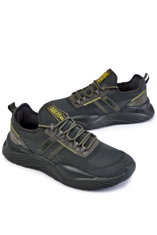 Pánská sportovní obuv Memory Foam Big Star KK174256 Khaki