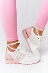 Dámská Sportovní Obuv Sneakers Bílé-Růžové Maddie