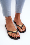 Pohodlné flip -flops Big Star LL274800 Black