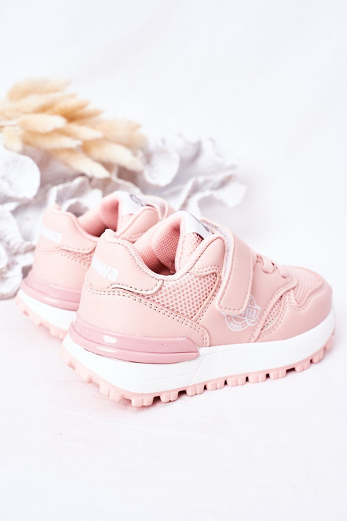 Detské športové topánky Ružový skatepark