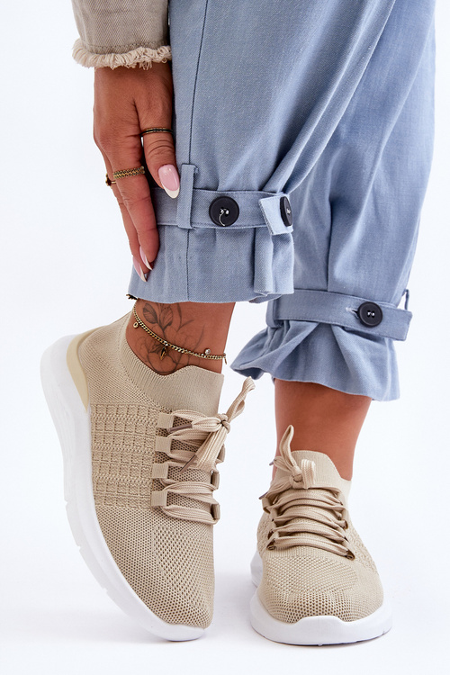 Klasické Dámské Sportovní Boty Bežové Nikilla