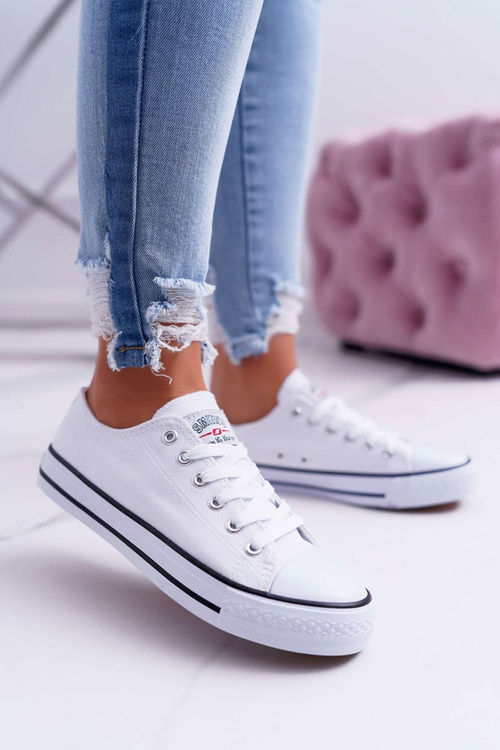 Nízké Dámské Tenisky Smith's bílé