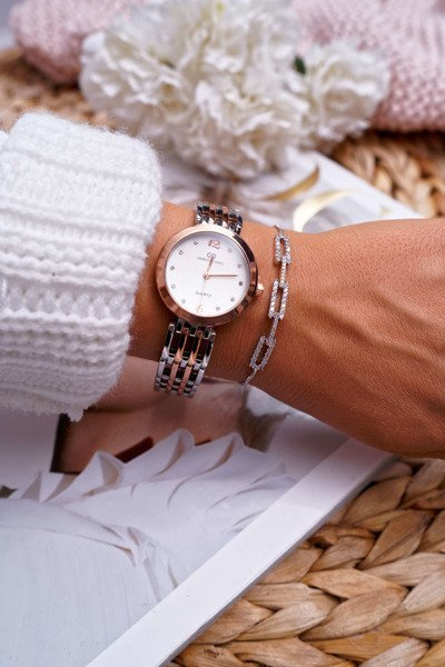 Dámsky náramok na reťazci Srebrna Amell