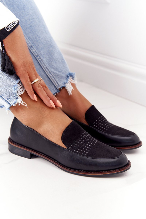 Dámské Mokasíny Sergio Leone PB255 černé