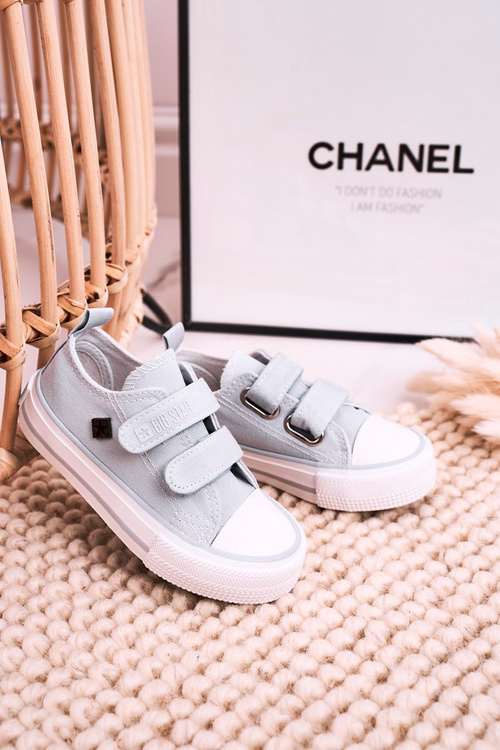 Dětské Tenisky Na Suchý Zip BIG STAR HH374100 Modré