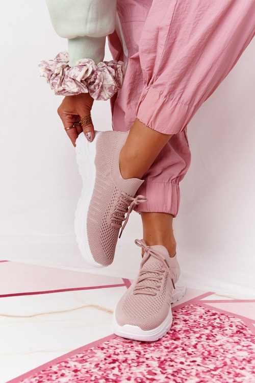 Dámská Sportovní Boty Sneakers Růžové Ruler