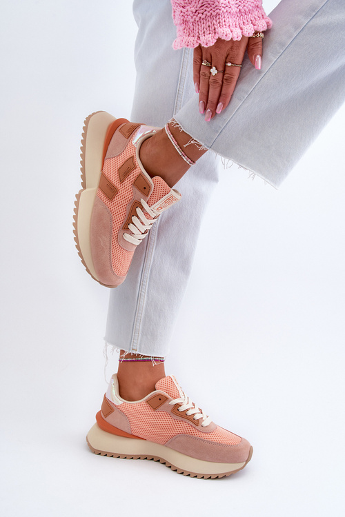 Dámské tenisky Big Star NN274976 Oranžové