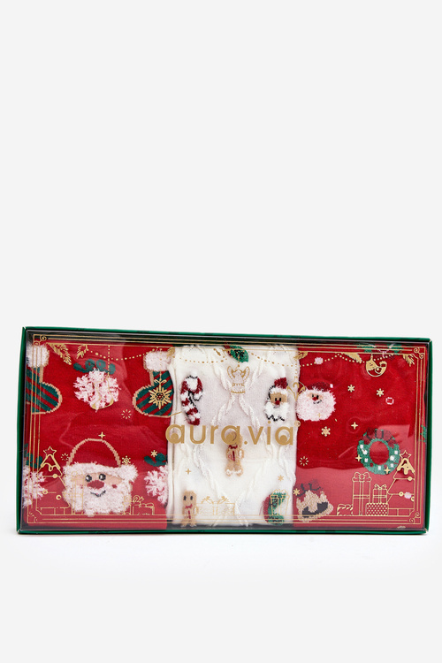 Dámská sada vánočních ponožek 3 balení