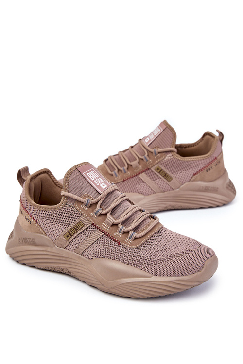 Pánská sportovní obuv Memory Foam Big Star KK174258 Beige