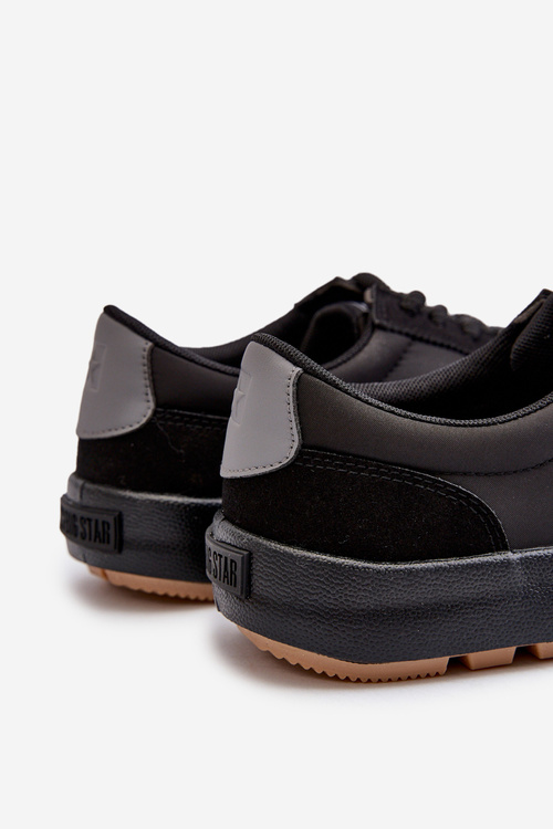 Nízké Sportovní Boty Pánské Big Star NN174118 Černé