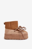 Odstíny hnědé a béžové