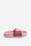 Lehké Pěnové crocs S Medvídkem Růžove Todi