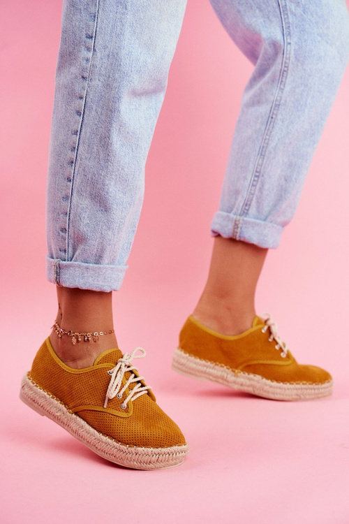 Dámské Espadrilky Žluté Sonya