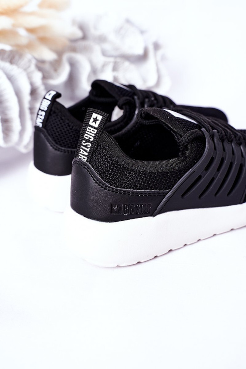 Dětské Sportovní Obuv Sneakersy Big Star HH374216 Černé