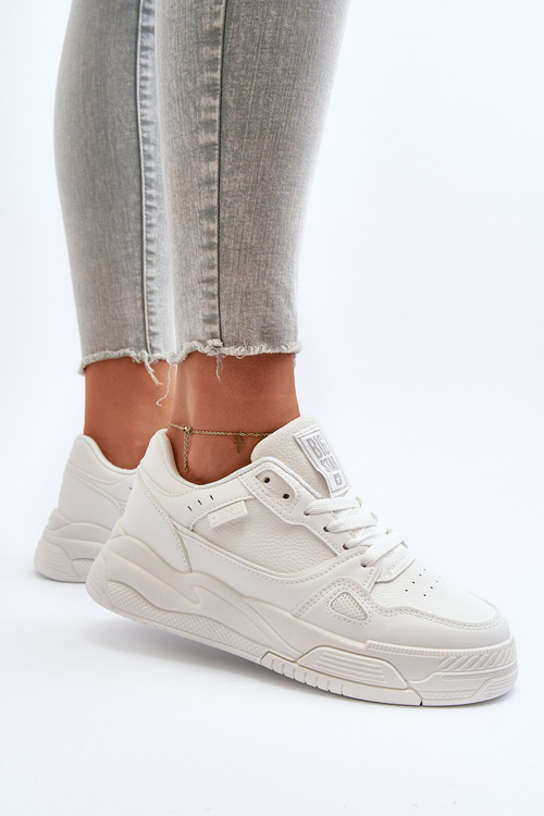 Dámské Sportovní Boty Sneakersy Big Star MM274354 Bílé