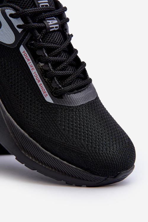 Pánské sportovní boty HI-POLY SYSTEM Big Star NN174373 Černé