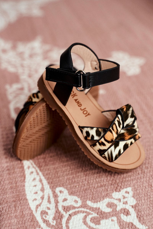 Dětské Sandály pro Dívky leopardí Mimi