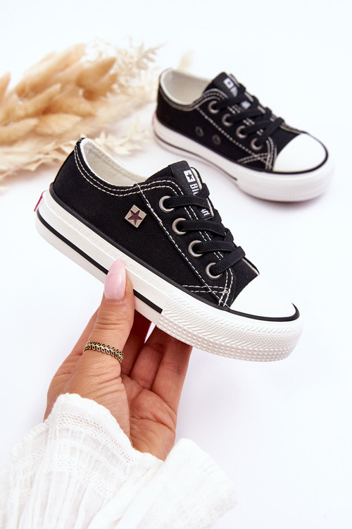 Dětské Klasické Tenisky Big Star DD374163 Černé