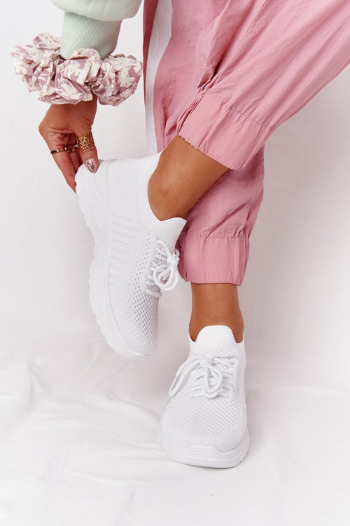 Dámská Sportovní Boty Sneakers Bílé Ruler