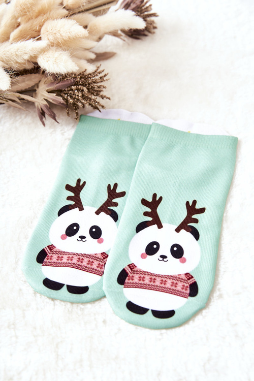 Panda's Foot Socks Green