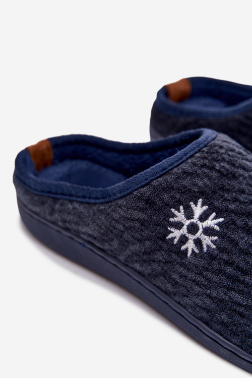 Pánské domácí pantofle tmavě modré Darline