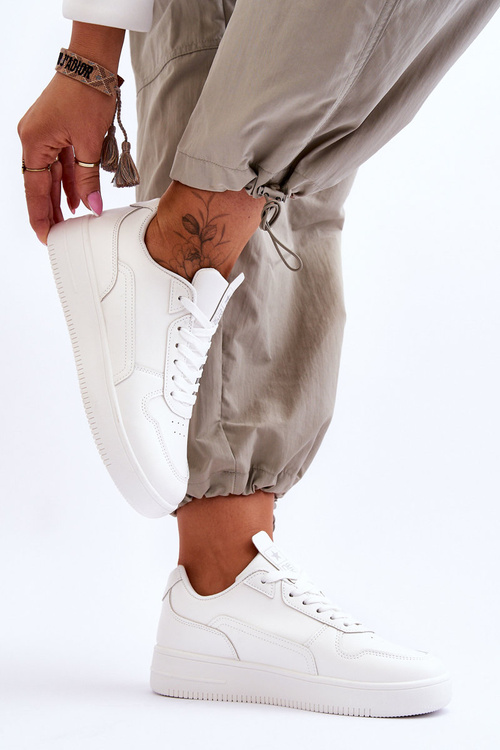 Dámske klasické biele športové topánky Juliano