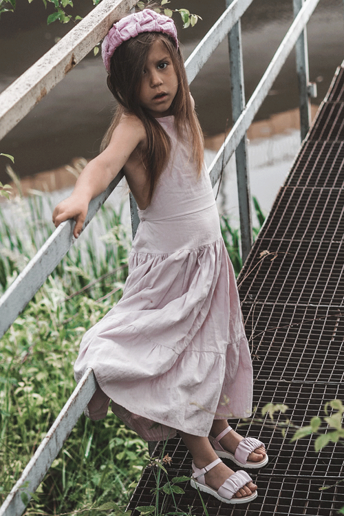 Dětské Sandály Na Suchý Zip Fialové Aimy