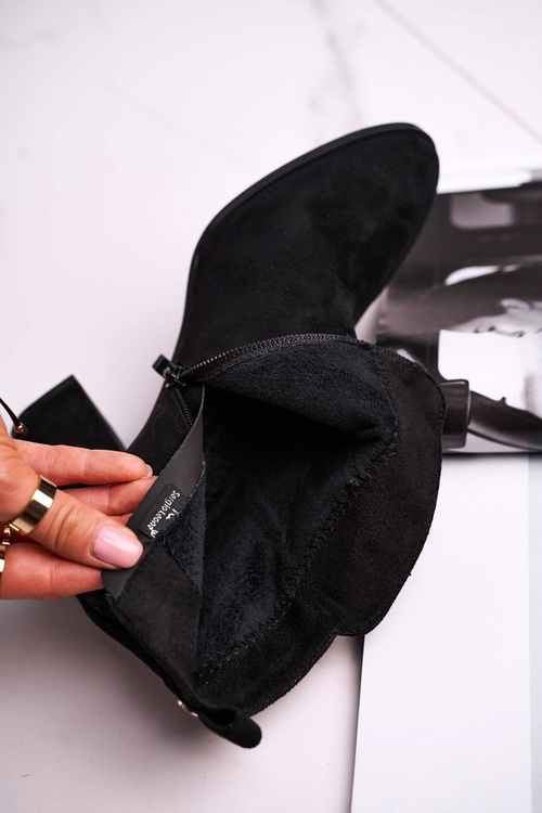 Dámské Kotníkové Boty Sergio Leone černé BT508