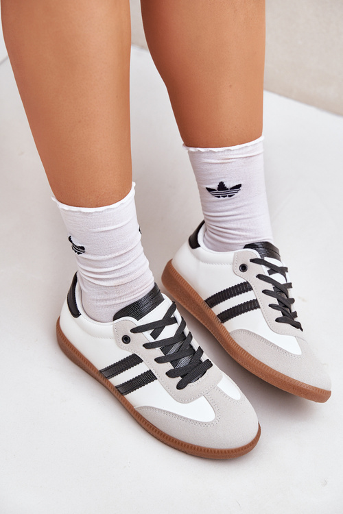 Nízke Tenisky Dámske Čierna-Biela Loredis