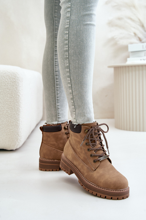 Dámské Zateplené Koleníky Big Star OO274A289 Hnědé