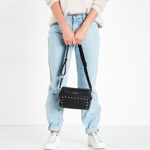 Veľká hviezda GG574159 Black Lame Bag