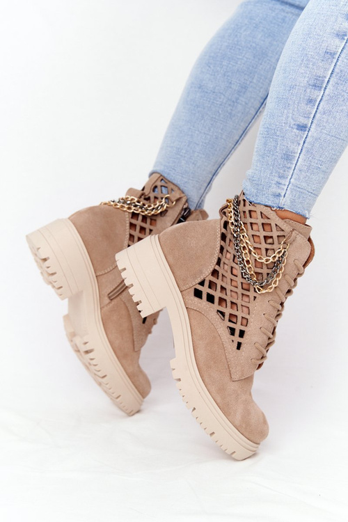 Otvorené topánky Lewski Shoes 3030-0 Sands